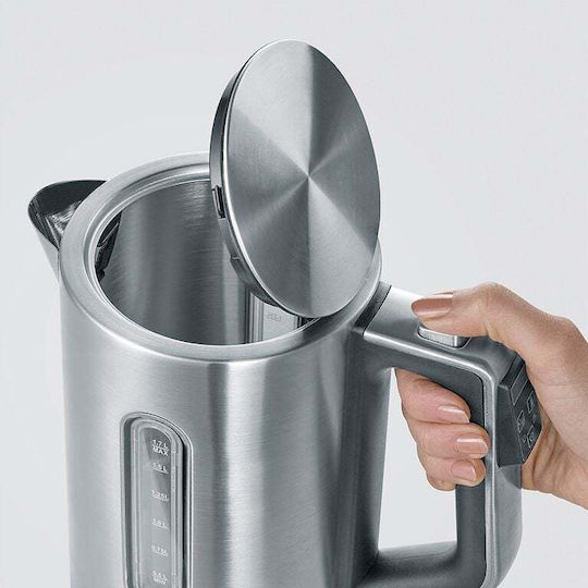 Severin WK 3418 Електрическа Кана 1.7л 3000W Сребриста
