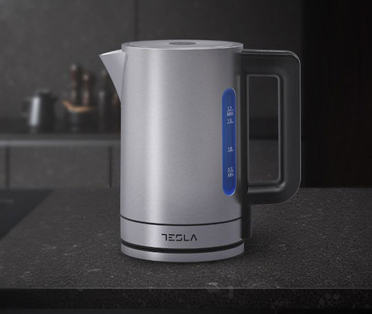 Tesla Kettle 1.7lt 2200W Silver