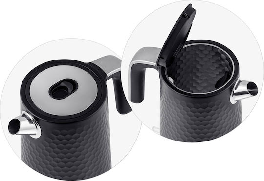 Berdsen Kettle 1.7lt 2200W Black-Silver
