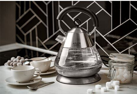 Adler Fierbător 1.5lt 2200W Argintiu