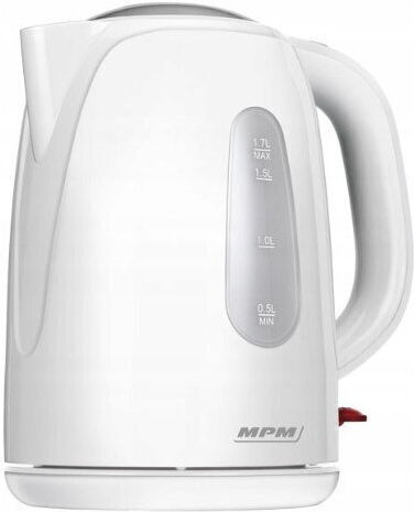 MPM Βραστήρας 1.7lt 2200W Λευκός