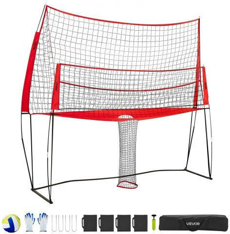 Vevor Portable Volleyball Training System Indoor Outdoor Pqxlwjqkjqwkiwcd0001v0