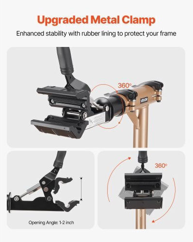 Vevor Adjustable Bicycle Repair Stand 110 Lb Tool Tray Zxcwxzjlzldsdymnf001v0