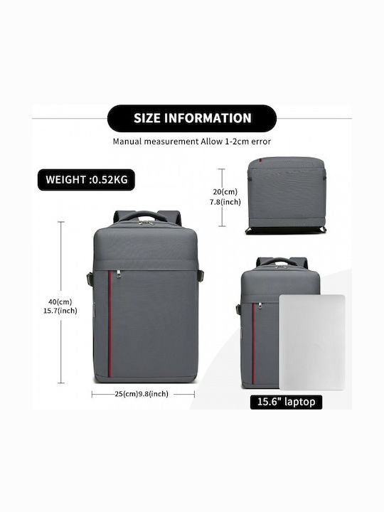 Miss Lulu Backpack Culoare Full Face Roșu