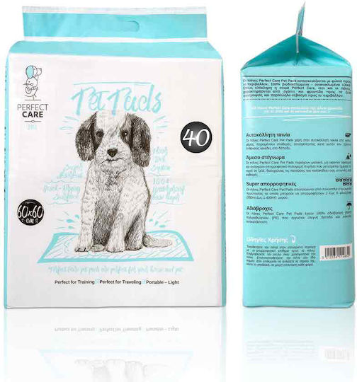 Perfect Care Pet Pads Dog Floor Diapers 60x60cm - 60cm 40pcs
