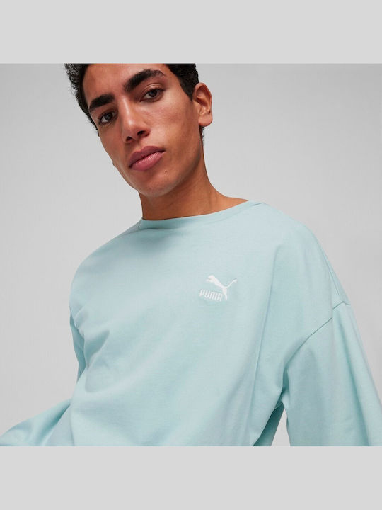 Better Classics Damen Sportlich Oversized T-Shirt Türkis