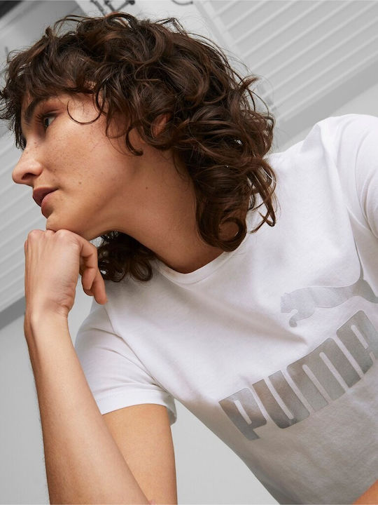Logo Women's T-shirt White