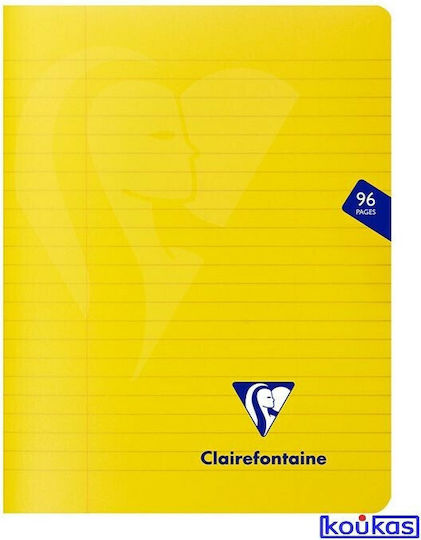 Clairefontaine Heft Geregelt A5 48 Blätter Rot 1Stück