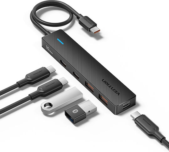 Vention Hub 5 Θυρών USB 3.2 με σύνδεση USB-C
