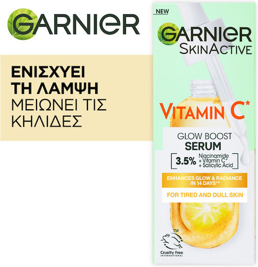 Garnier Skinactive Vitamin C Σετ Περιποίησης για Λάμψη 2τμχ