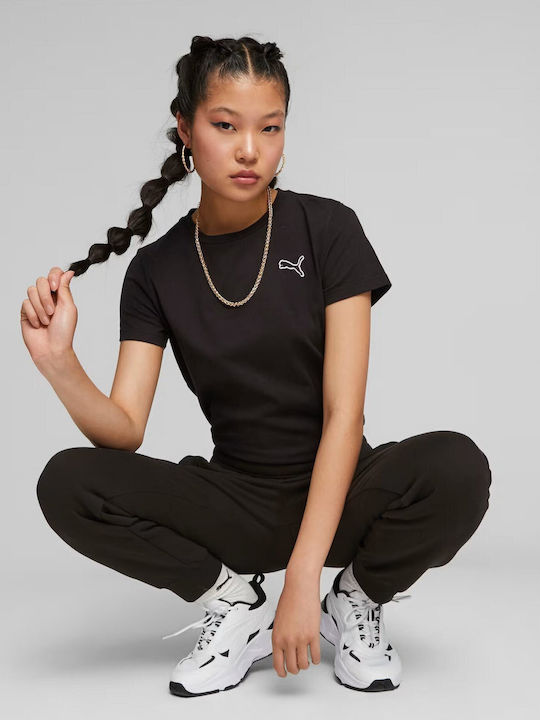 Better Women's Athletic Blouse Short Sleeve Black