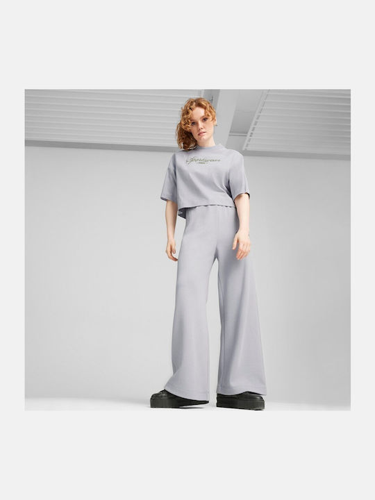 Classics Bluze Damă Sport Oversized Tricou Gri