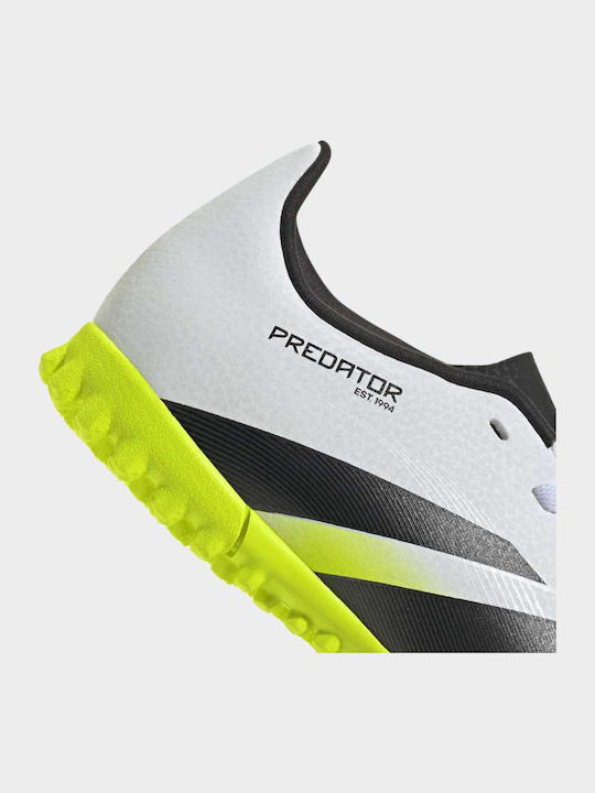 Predator Club Kids Turf Soccer Shoes White