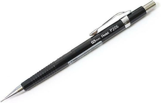 Pentel P205 Mechanical Pencil for Drawing 1pcs Black