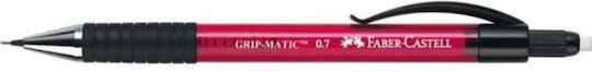 Faber-Castell Gripmatic Mechanical Pencil Plastic with Sharpener 1pcs Red