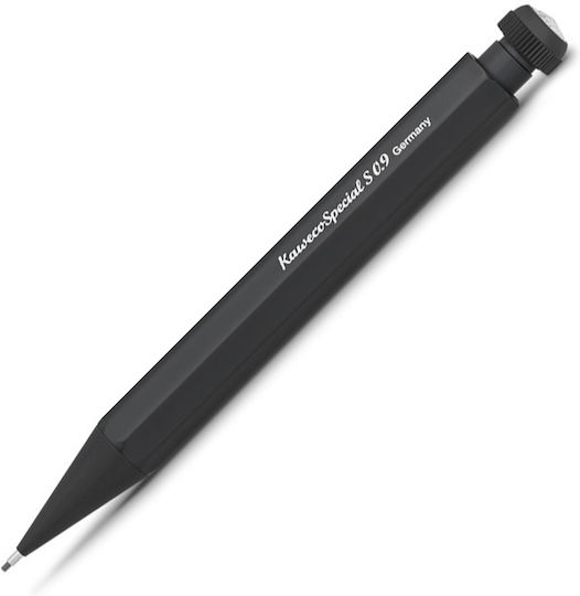 Kaweco Μηχανικό Μολύβι Σχεδίου από Αλουμίνιο 0.9mm 1τμχ Μαύρο