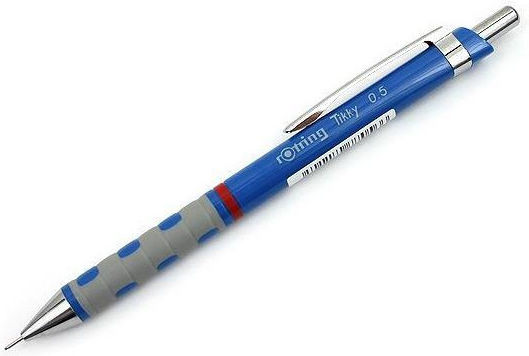 Rotring Tikky Mechanical Pencil for Drawing Plastic 12pcs Blue