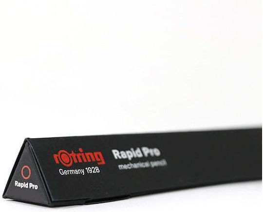 Rotring Rapid Pro Creion mecanic de desen Metalic 0.7mm cu Radiera 1buc Argintiu