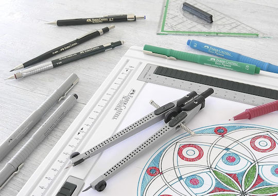 Faber-Castell TK-Fine 9713 Μηχανικό Μολύβι Σχεδίου Μεταλλικό 0.35mm 1τμχ Πράσινο