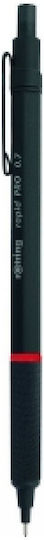 Rotring Rapid Pro Creion mecanic de desen Metalic 0.5mm cu Radiera si Ascutitoare 1buc Argintiu