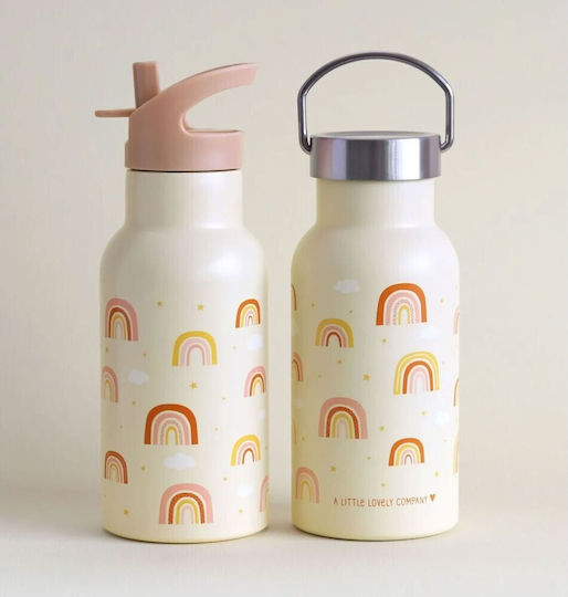 Eine Kleine Liebesgesellschaft Dbssra37 Edelstahl Trinkflasche Regenbogen Thermosflasche