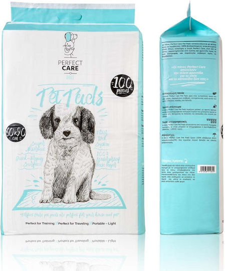 Perfect Care Pet Pads Dog Floor Diapers 60x60cm - 90cm 10pcs
