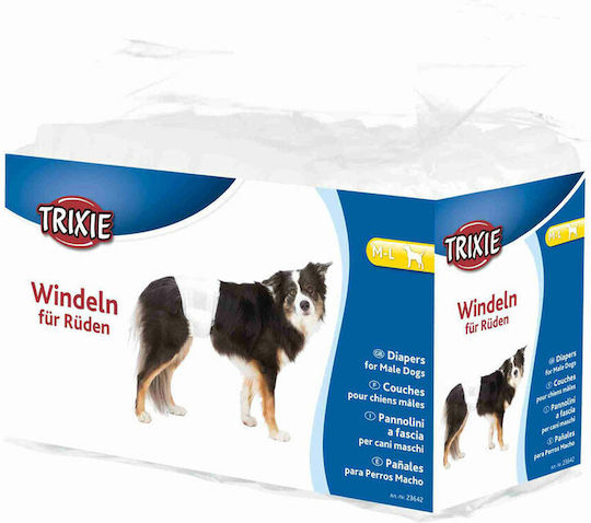 Trixie Diapers Dog Panties Large / Medium 46 - 60cm 12pcs