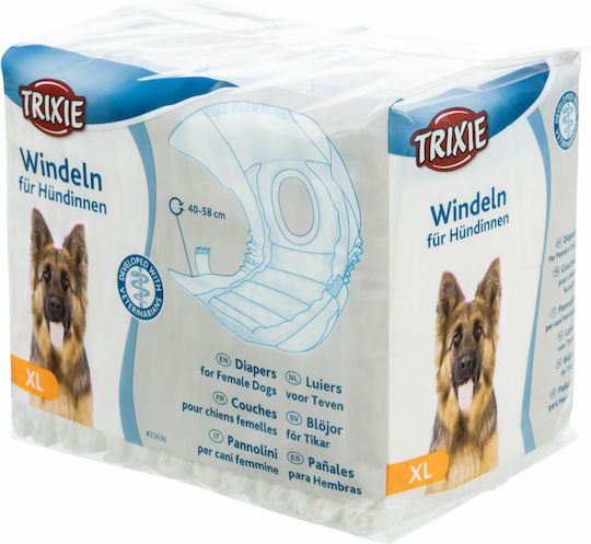Trixie Diapers Dog Panties XLarge 40 - 58cm 12pcs