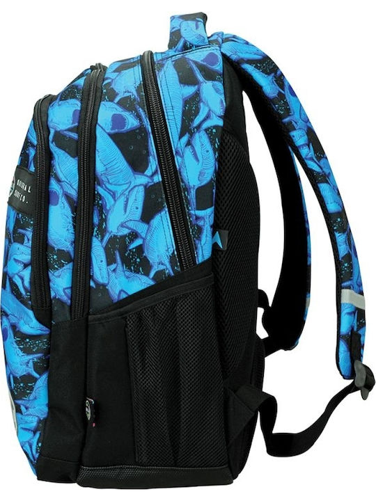 Maui & Sons School Backpack For Elementary Blue 2025