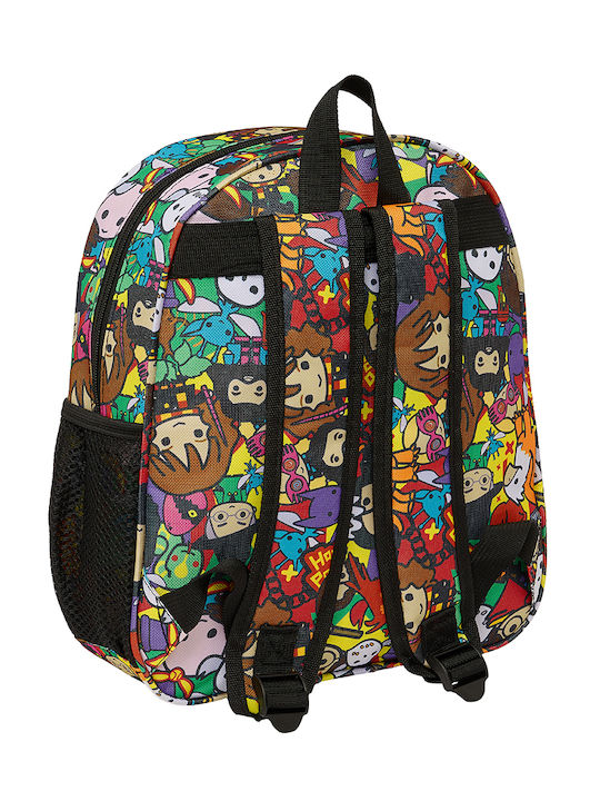 Safta School Bag Backpack Elementary, Elementary Multicolour with Water Bottle Holder