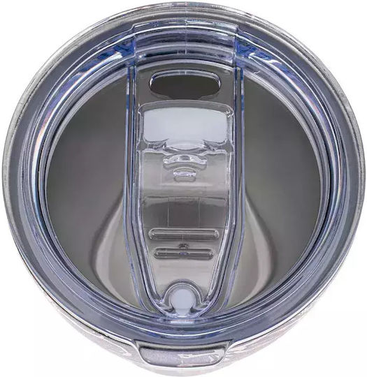 Polo Stainless Steel Thermos Glass BPA Free 350ml Multicolour with Straw