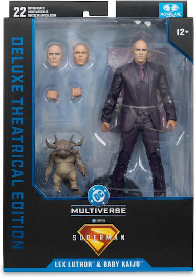 Superman DC Multiverse Deluxe Action Figure Lex Luthor Baby Kaiju Deluxe Theatrical Edition 18 cm