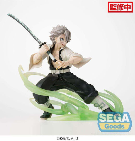Sega Demon Slayer Sanemi Shinazugawa Figur Statue 12cm
