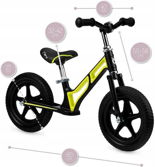 Momi Kinderlaufrad Moov Schwarz
