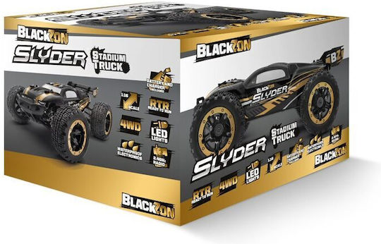 BlackZon Slyder St Remote Controlled Car 4WD Yellow