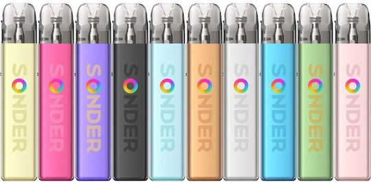 Geek Vape Sonder Q2 Pod-Bausatz 3ml mit eingebauter Batterie 1350mAh Apricot Yellow