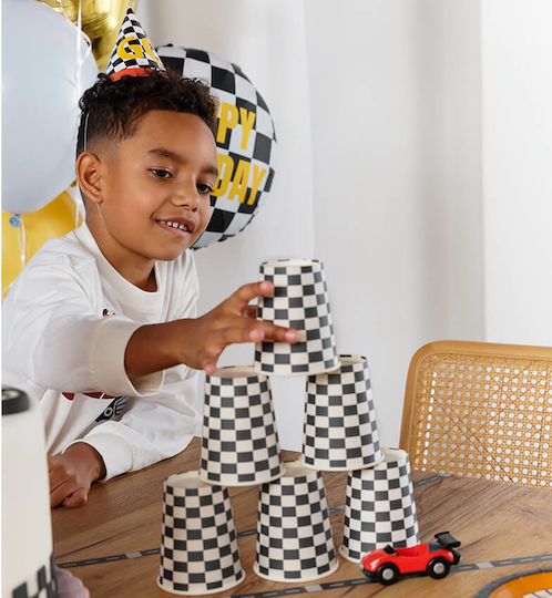 PartyDeco Disney Cars Party Hats 6pcs
