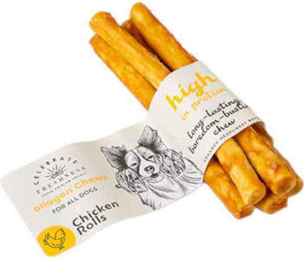 Celebrate Freshness Celebrate Dog Treat Tube Shape with Chicken 12.5cm 35gr 5pcs