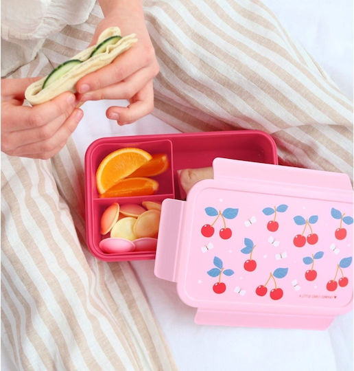 A Little Lovely Company Plastic Kids' Food Container Pink