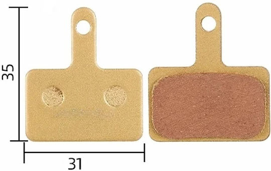 Keramische Bremsbeläge Elektro-Roller Kukurin G2 Master