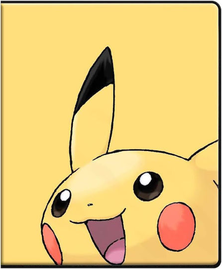 Ultra Pro Pikachu 9-Fächer Pokemon Bindemittel 9-Fächer Standardgröße Gelb