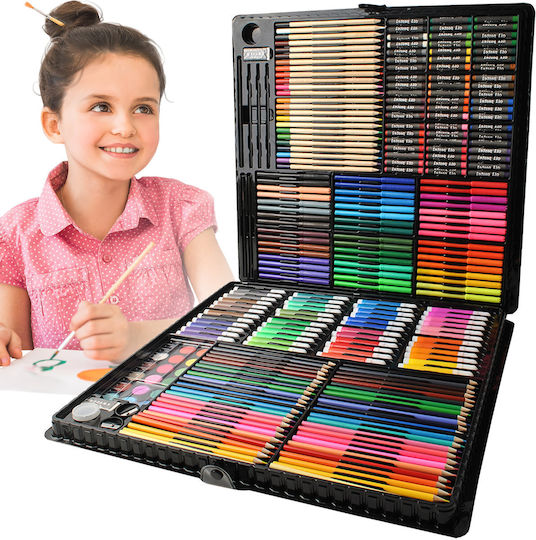 Painting Set de Colorat Lemn 288buc