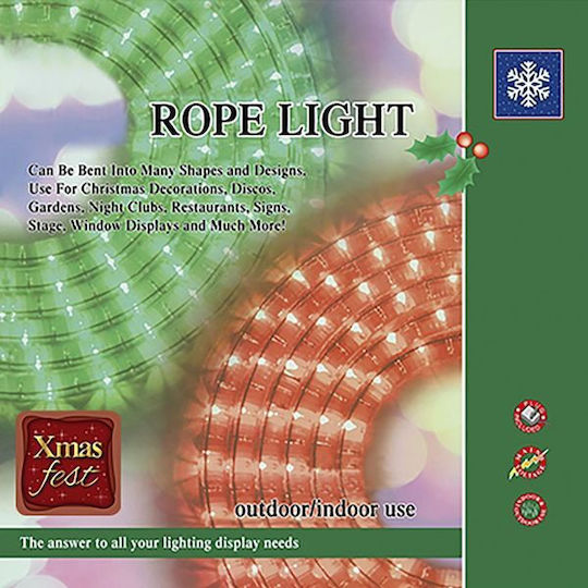 93-1415 Christmas Light Tube RGB 220V Programmable 10m IP44 Outdoor