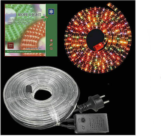 Φωτοσωλήναс 220V RGB с Програми 10м IP65