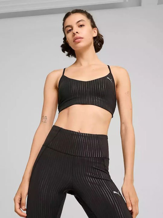 Women's Sports Bra with Removable Padding Black