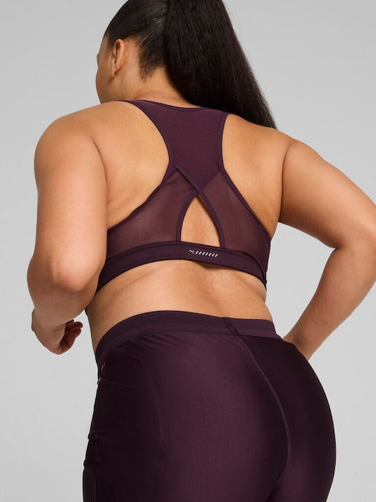 4keeps Femei Atletic Sutien sport Burgundy