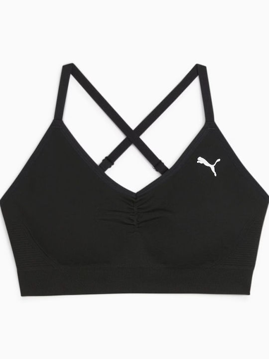Women's Sports Bra without Padding Black