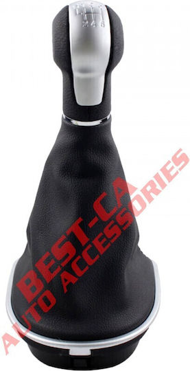 Кожена Ръкохватка За Смяна На Предавките Калъф Седалка Leon 2 Toledo 3 Altea Xl Freetrack 6 Предавки