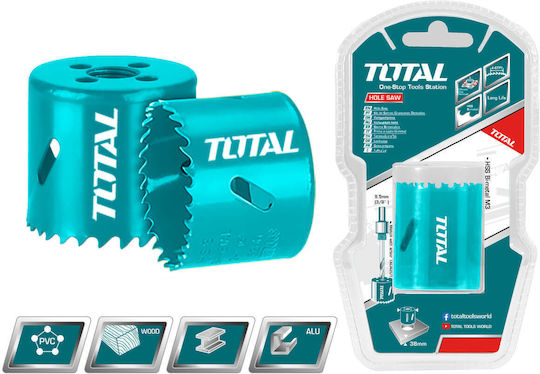 Total Hole Saw HSS for Wood and Metal