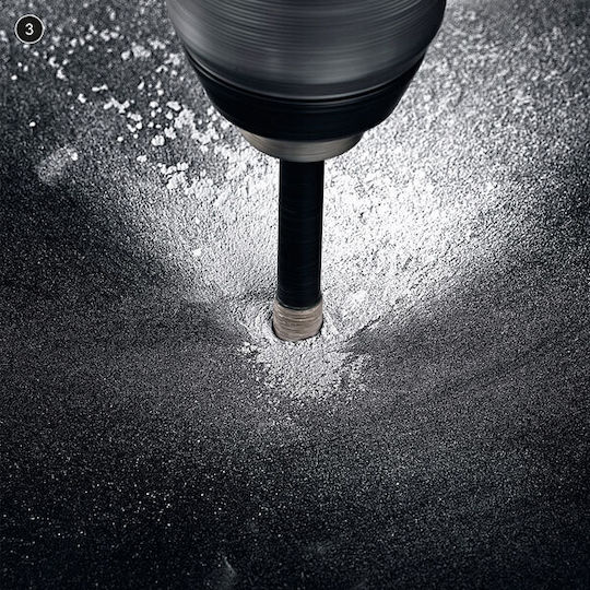 Keil Diamant-Räumnadelschneider Nass-/Trockenschnitt mit Durchmesser 10mm für Beton, Ziegel und Fliese 50gr